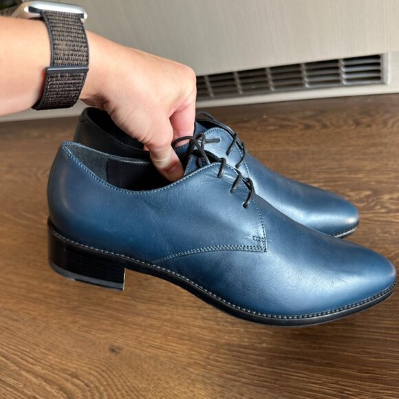 BNIB Men's Italian Luxury Leather Dress Shoes - Size 9.5 - Picture 3 of 11